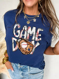 Game Day Graphic Short Sleeve T Shirt With Stretch - Southern Shores Clothing