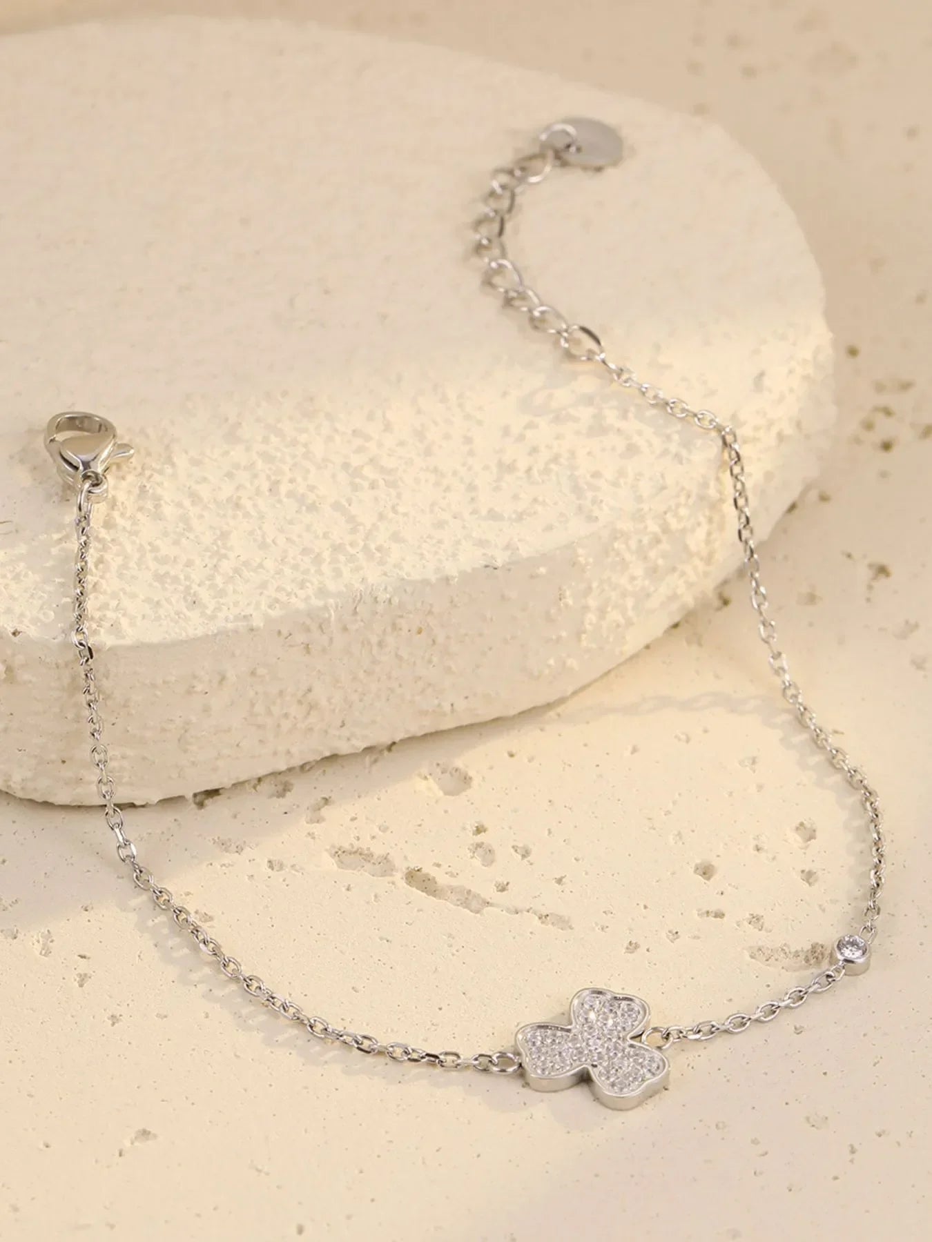 Stainless Steel Zircon Bracelet With 18K Gold Plating - Southern Shores Clothing