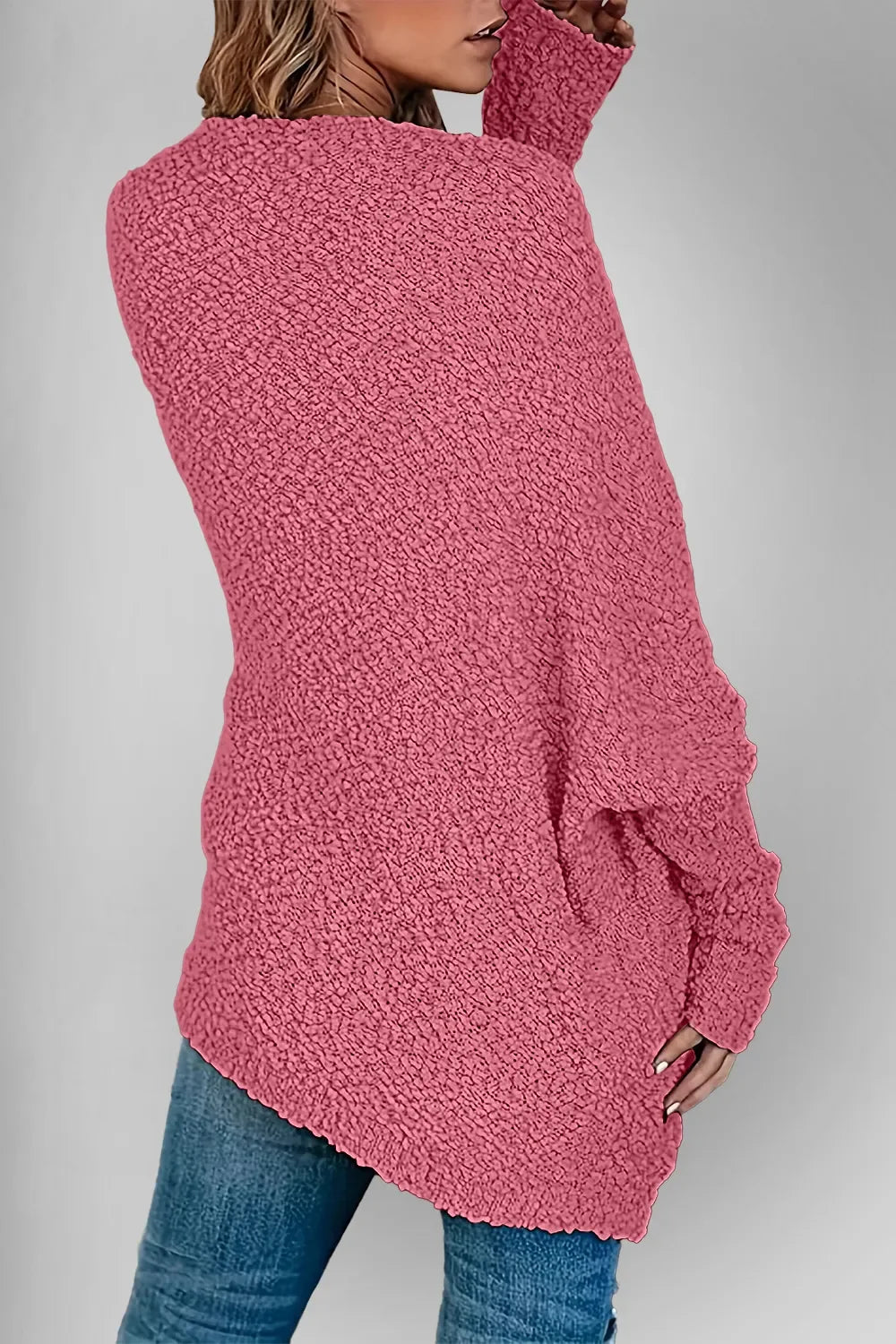Pocketed Open Front Long Sleeve Cardigan With Stretch - Southern Shores Clothing