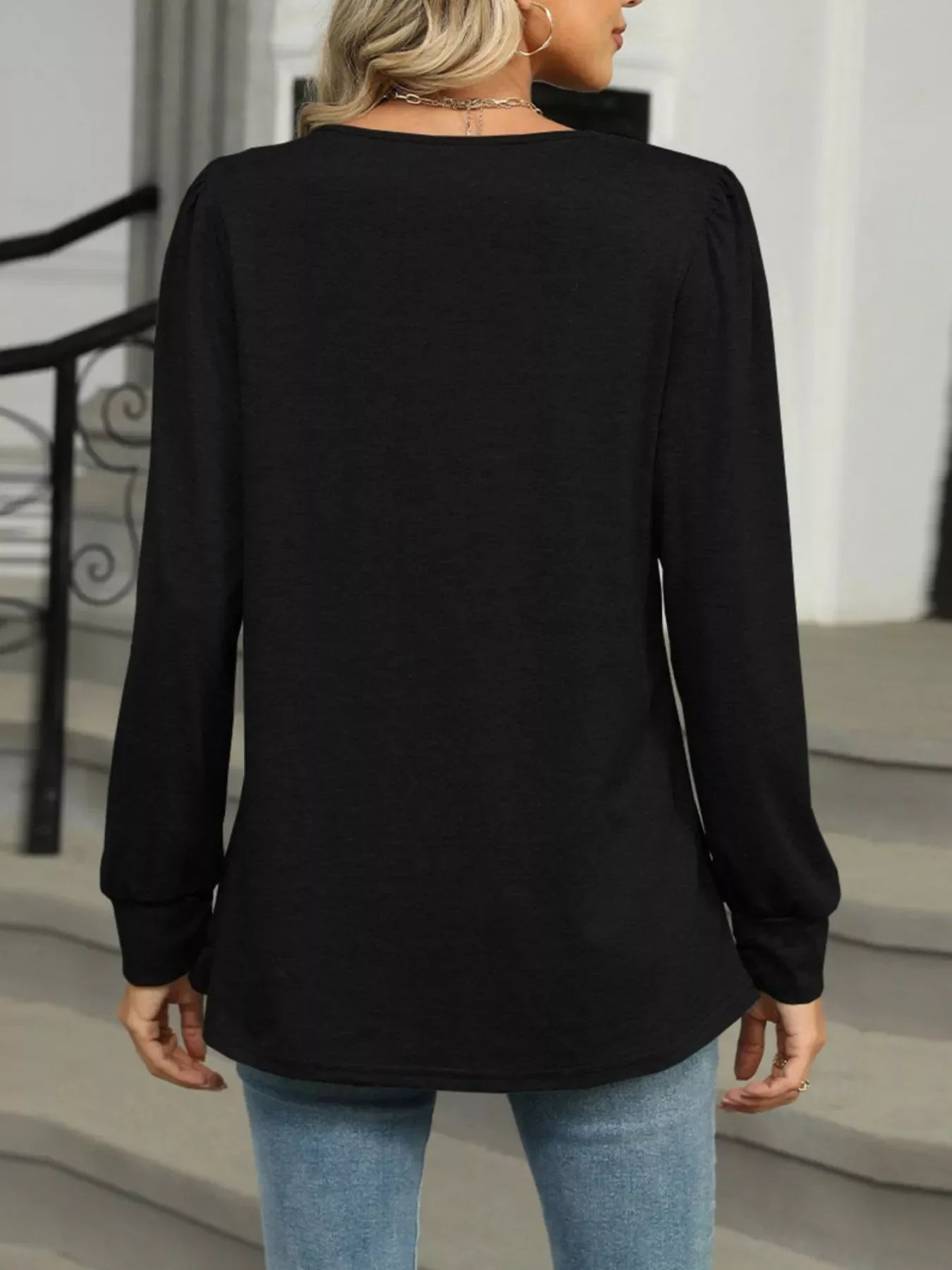 Long Sleeve Round Neck T-Shirt - Southern Shores Clothing