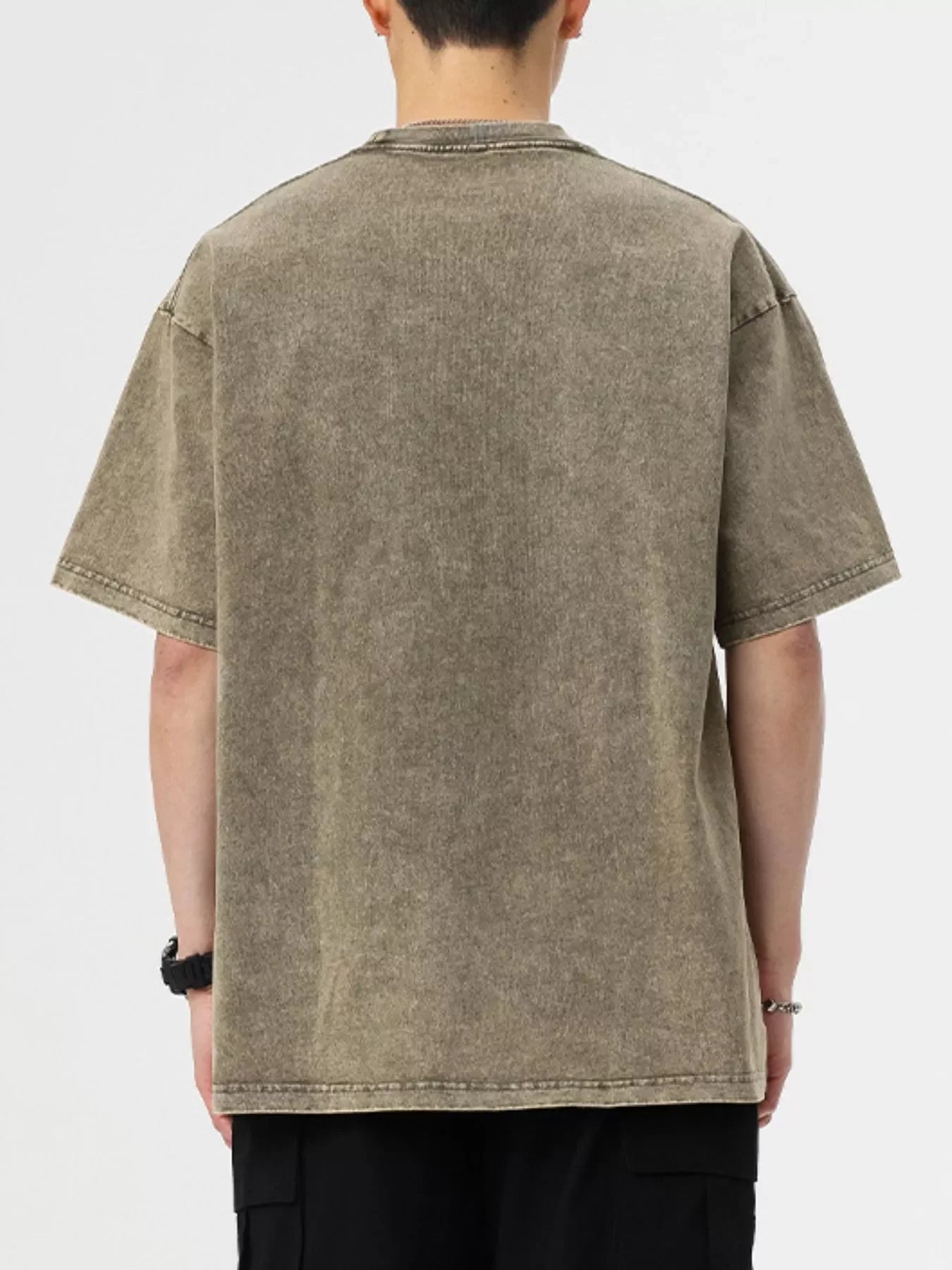 Oversized Vintage Washed Cotton T Shirt Top - Southern Shores Clothing