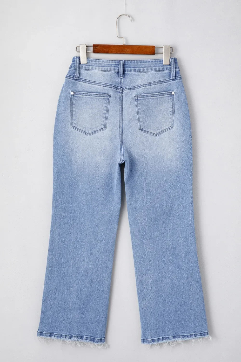 Coastal Mineral Wash High Waist Flared Jeans - Southern Shores Clothing