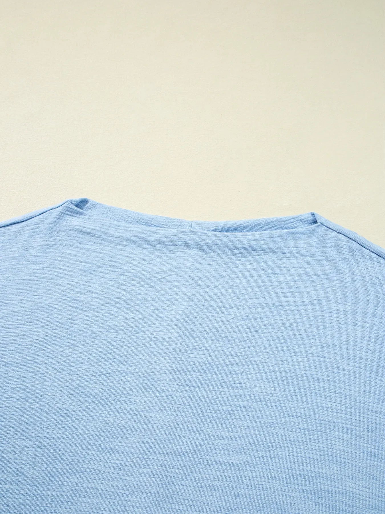 Solid Color Batwing Long Sleeve Top - Southern Shores Clothing