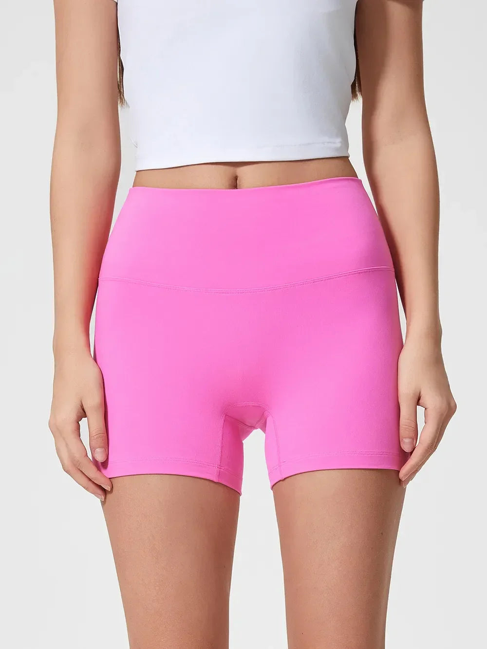 Millennia High Waist Stretch Active Shorts - Southern Shores Clothing
