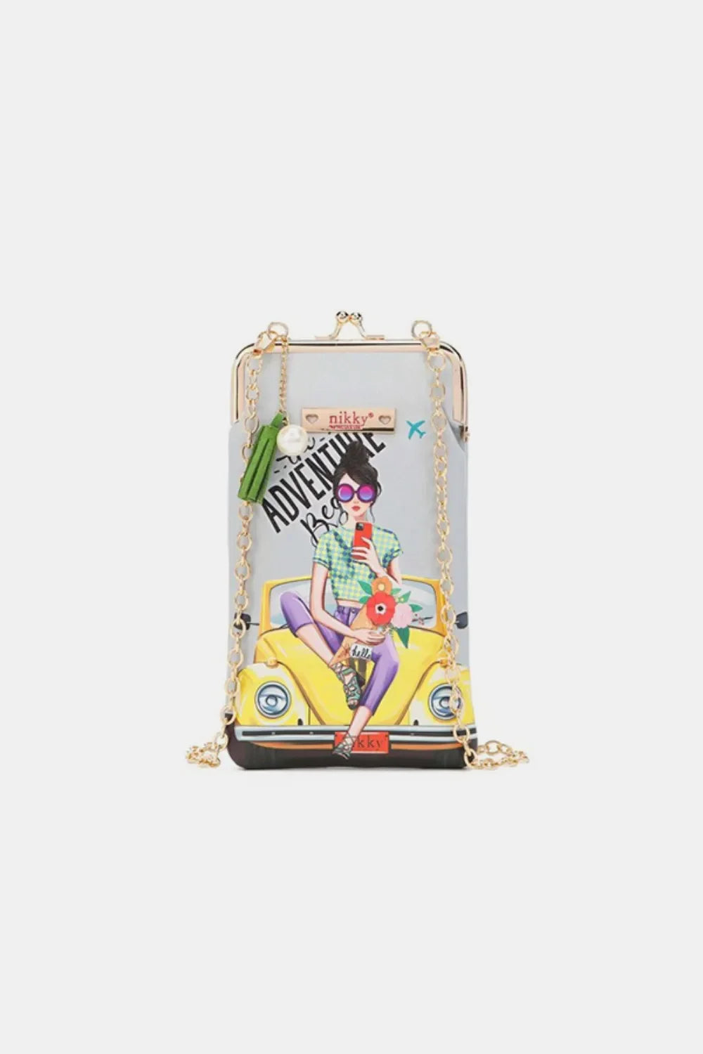 Kiss Lock Phone And Sunglasses Purse Case - Southern Shores Clothing