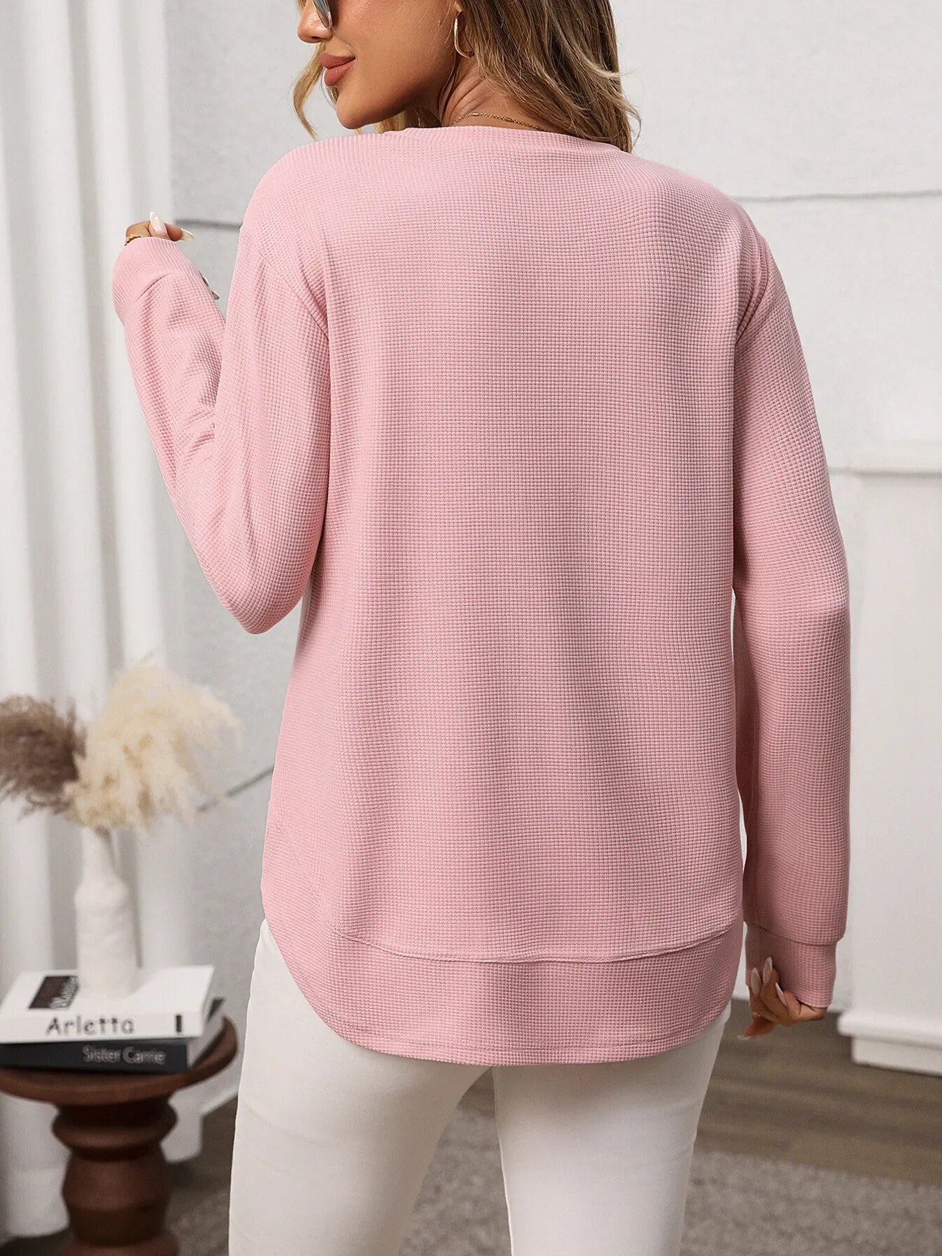 Long Sleeve Round Neck T-Shirt - Southern Shores Clothing