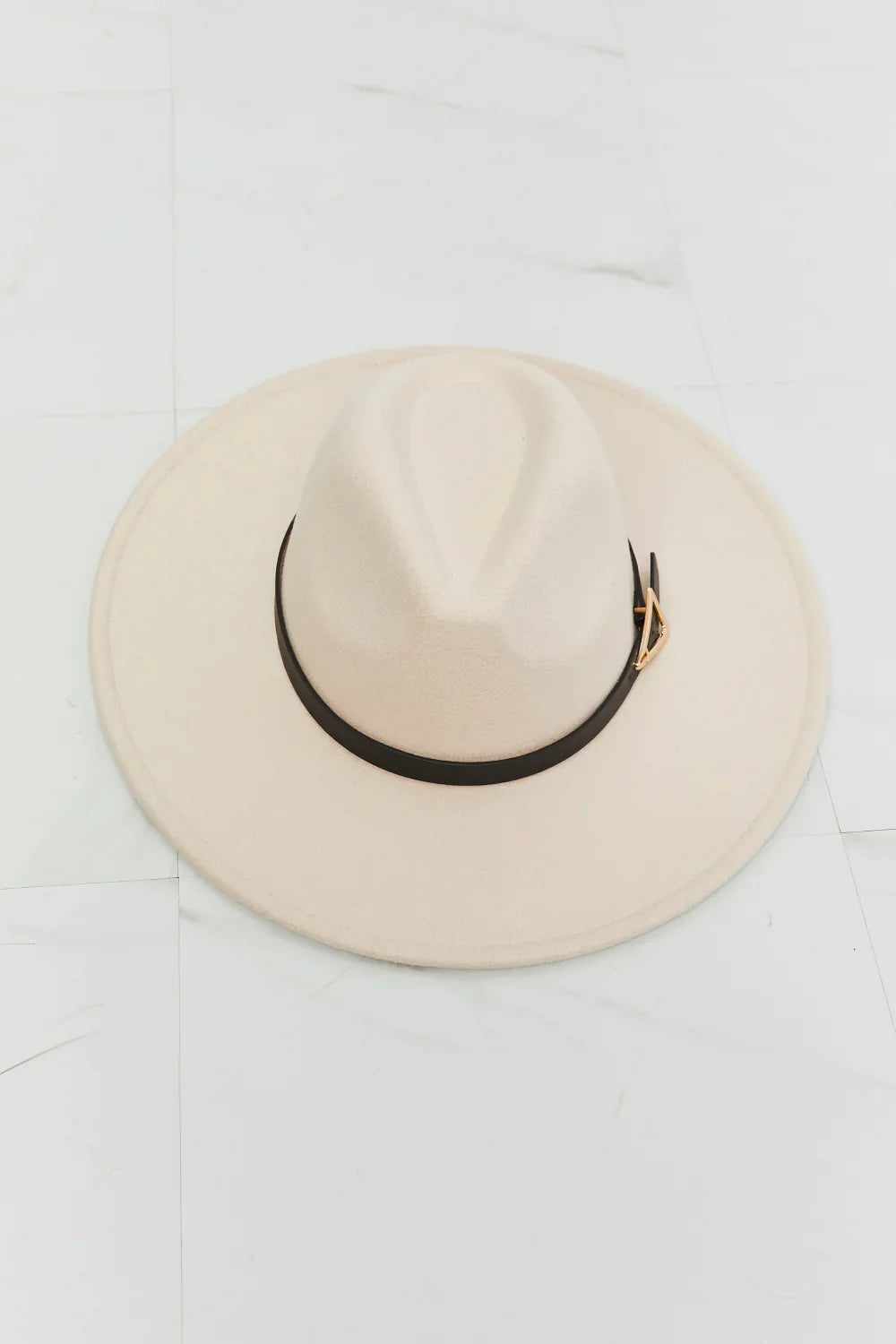 Fedora Hat With Belt Buckle And Adjustable Strap - Southern Shores Clothing