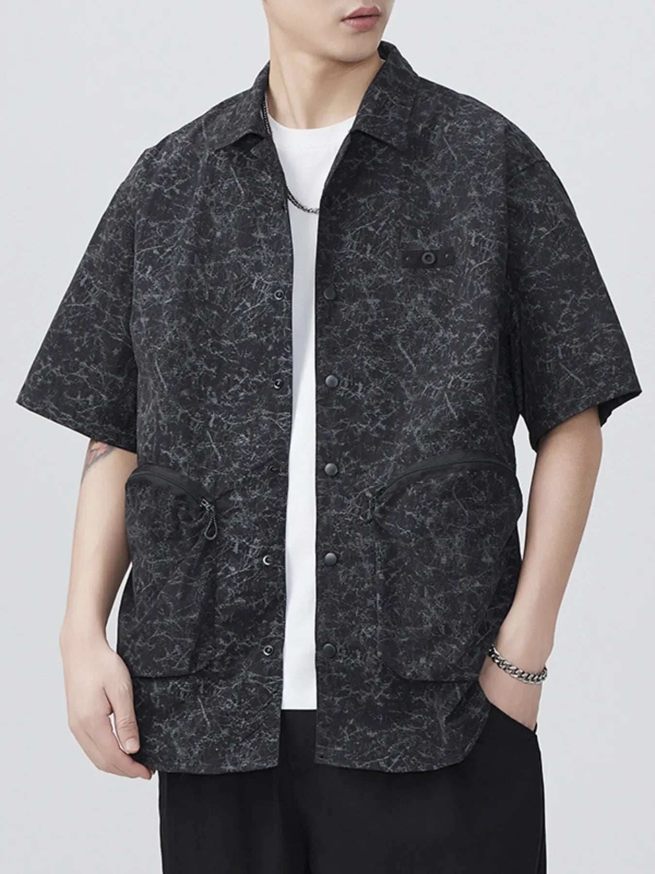 Plus Size Oversized Button Up Shirt - Southern Shores Clothing