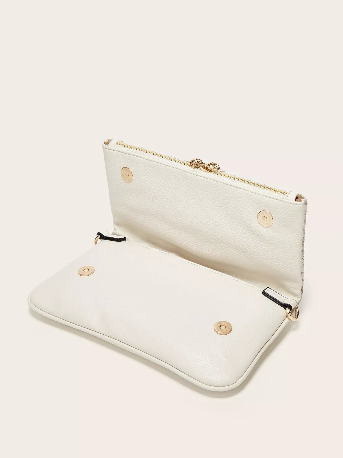 Floral Chain Shoulder Bag Elegant Everyday - Southern Shores Clothing