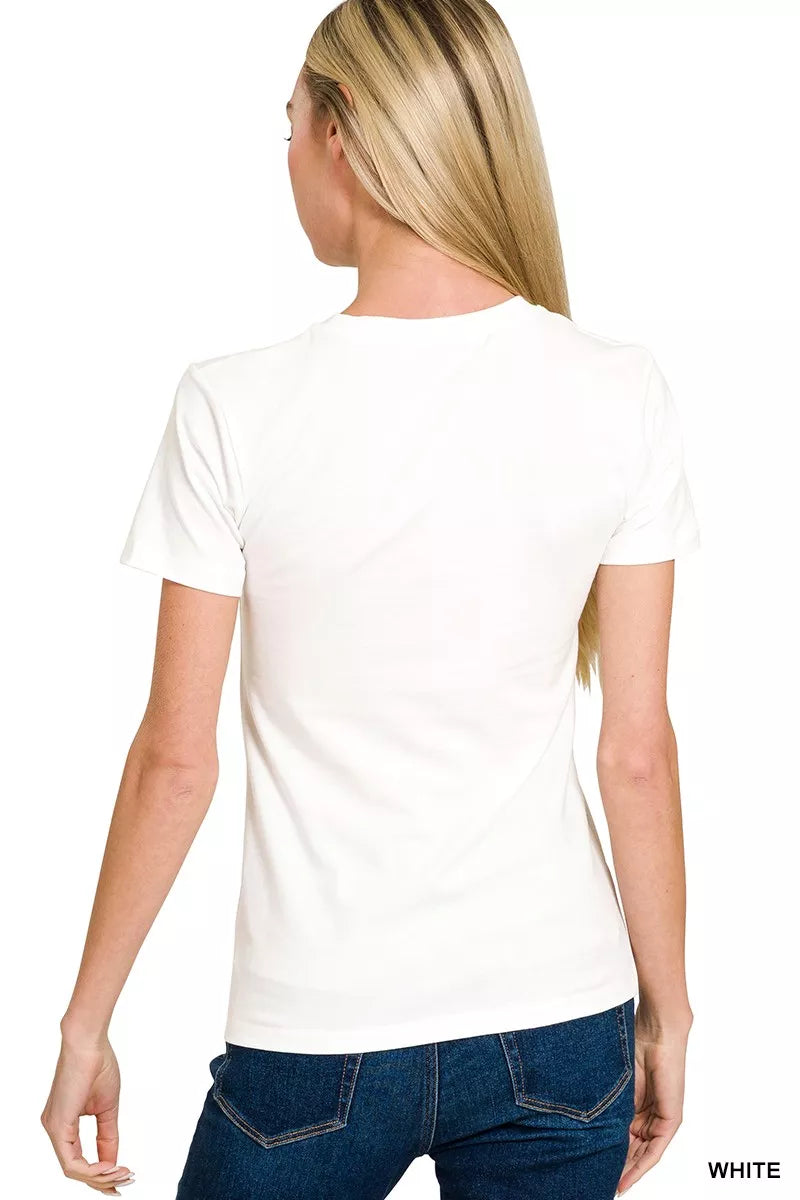 American Flag Graphic Tee