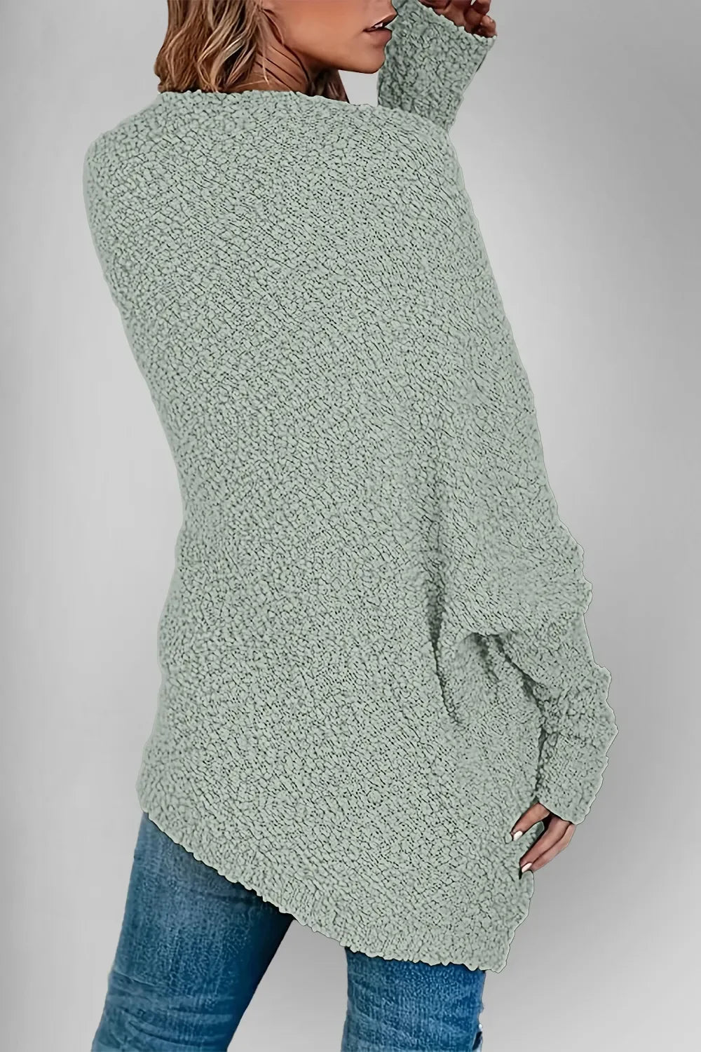 Pocketed Open Front Long Sleeve Cardigan With Stretch - Southern Shores Clothing