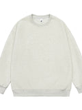 Oversized Plus Size Cotton Spandex Round Neck Sweatshirt - Southern Shores Clothing