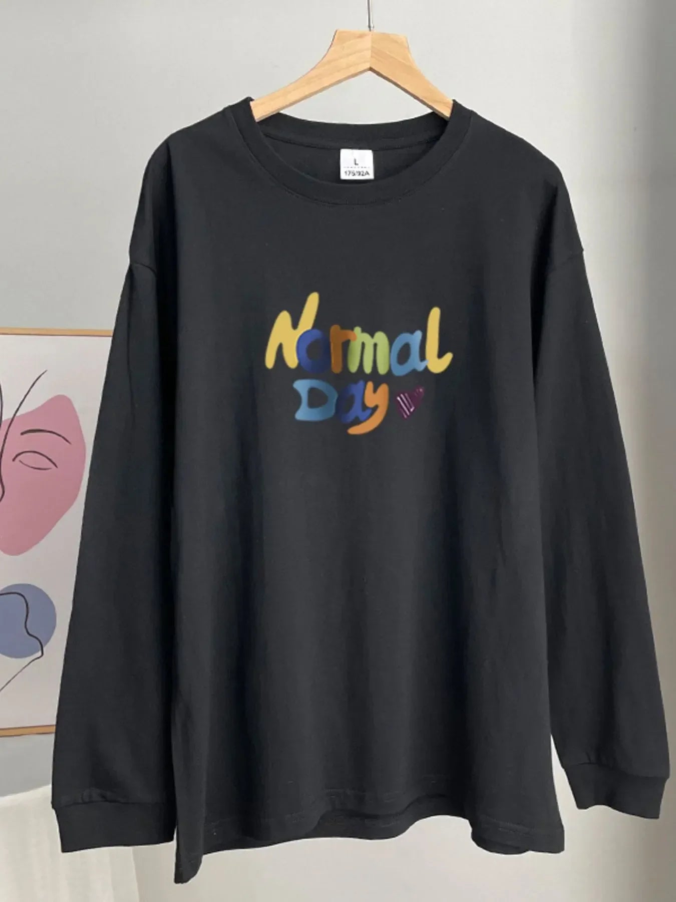 Normal Day Long Sleeve T Shirt With Stretch Polyester - Southern Shores Clothing