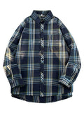 Classic Vintage Plaid Button Up Plus Size Shirt - Southern Shores Clothing