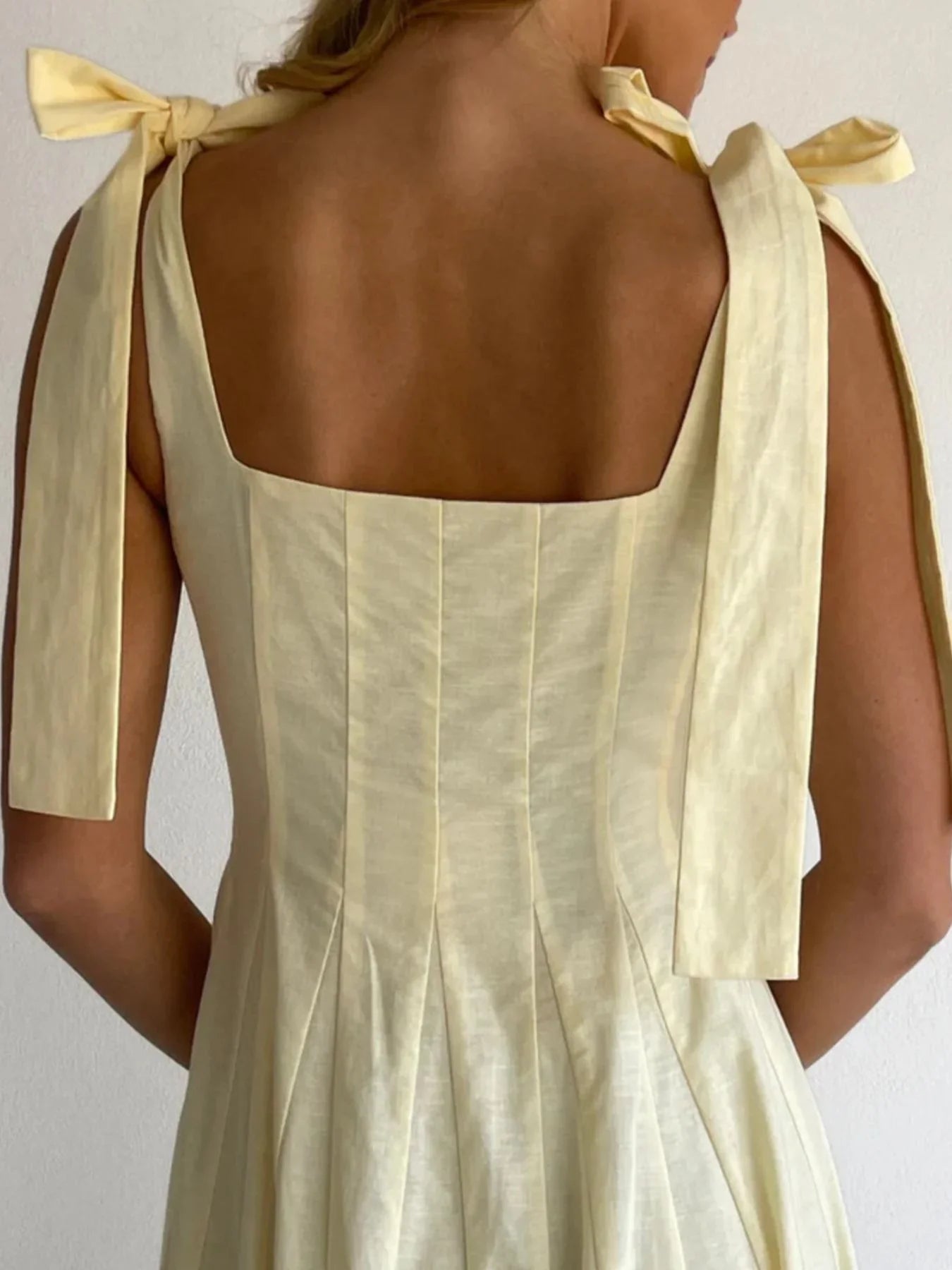 Gradient Tie Shoulder Maxi Dress With Adjustable Straps - Southern Shores Clothing