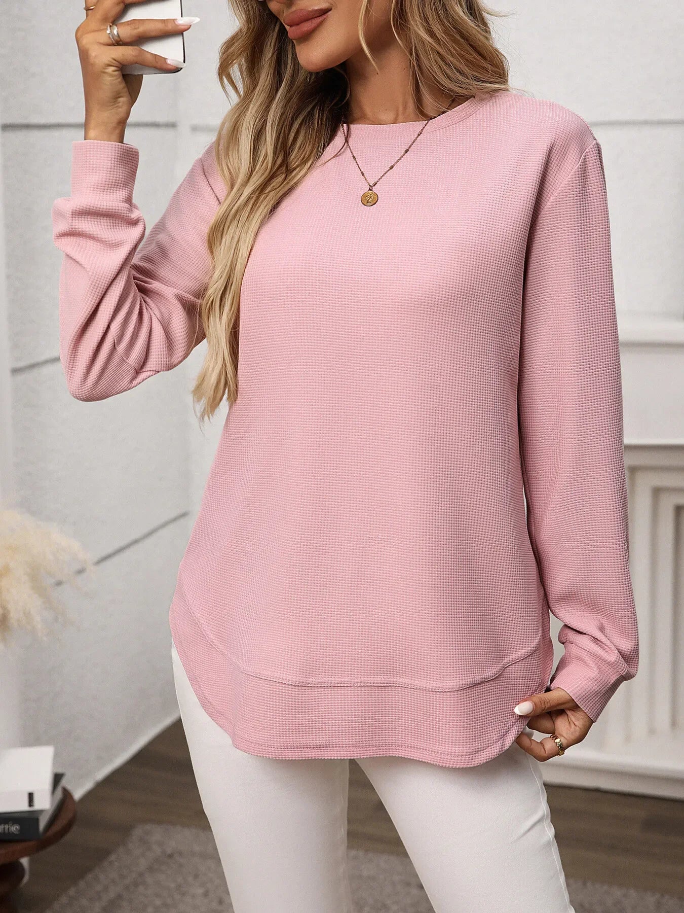 Long Sleeve Round Neck T-Shirt - Southern Shores Clothing