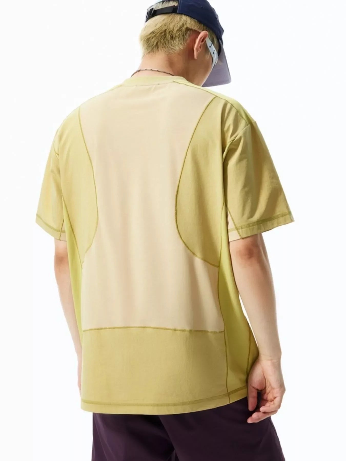 Relaxed Fit Contrast Stitch Polyester T Shirt - Southern Shores Clothing
