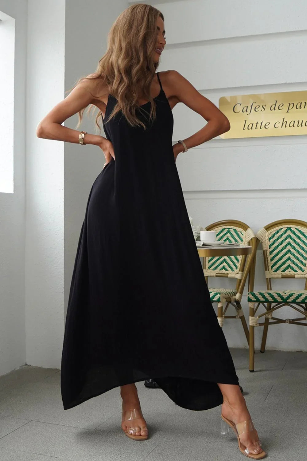 Spaghetti Strap Maxi Dress for Coastal Style - Southern Shores Clothing