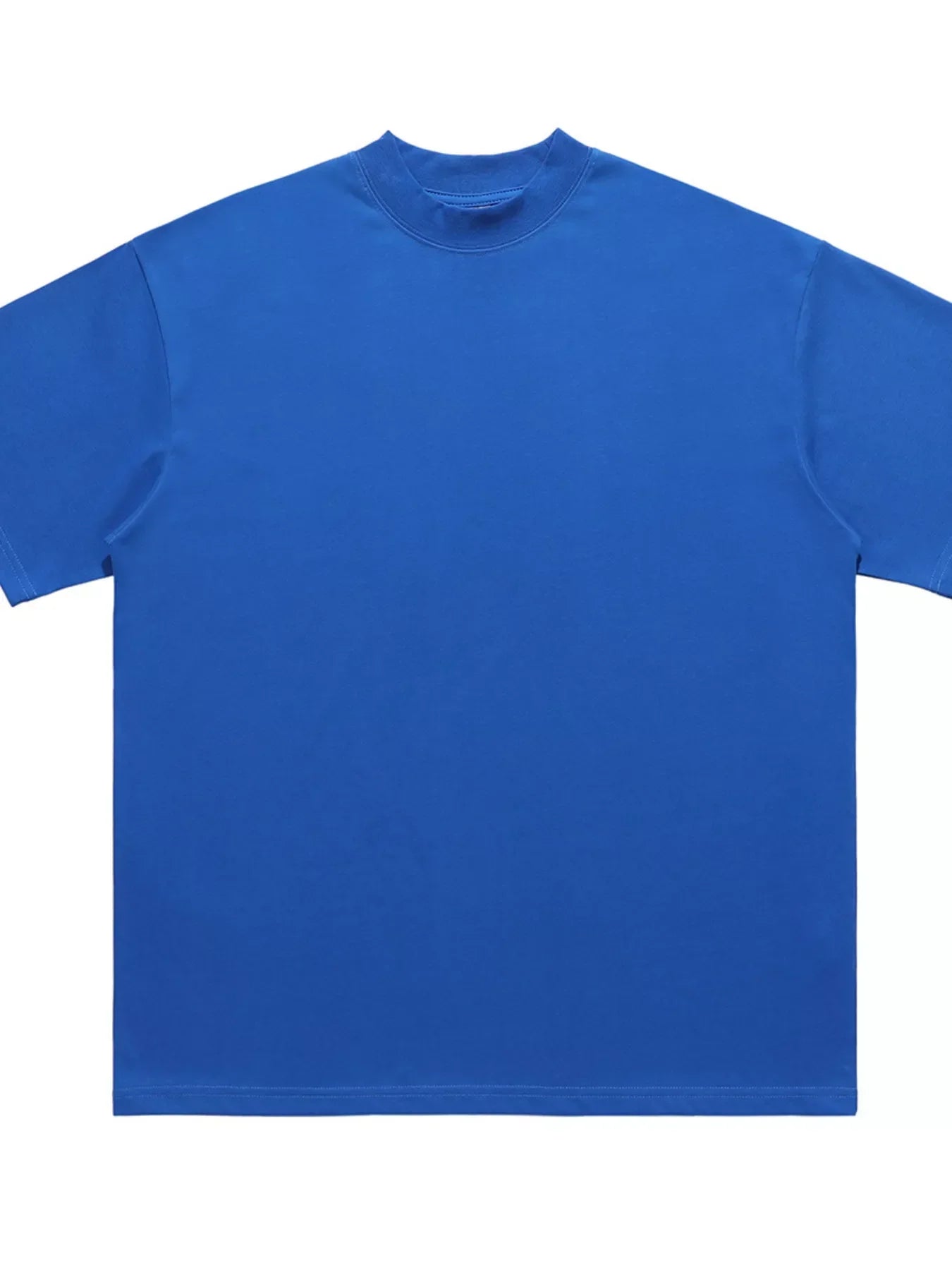 Oversized Crew Neck T Shirt Cotton Polyester Blend - Southern Shores Clothing