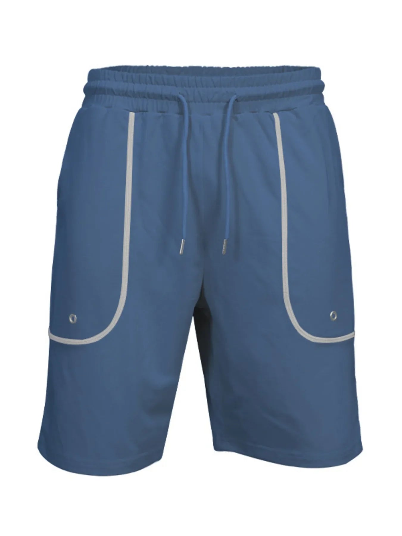 Men's Full Size Round Neck Short Sleeve T-Shirt and Shorts Set Plus Size - Southern Shores Clothing
