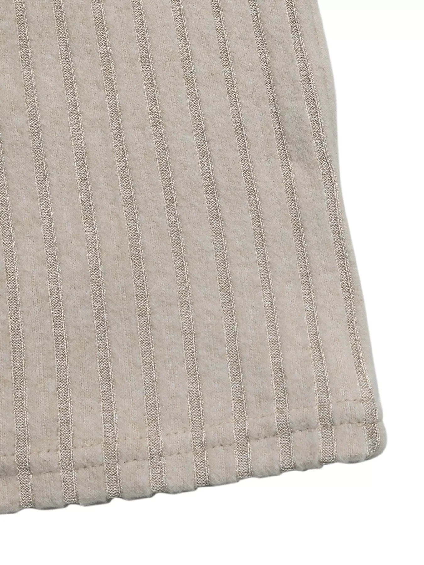 Lace Detail Ribbed Knit Long Sleeve T-Shirt - Southern Shores Clothing