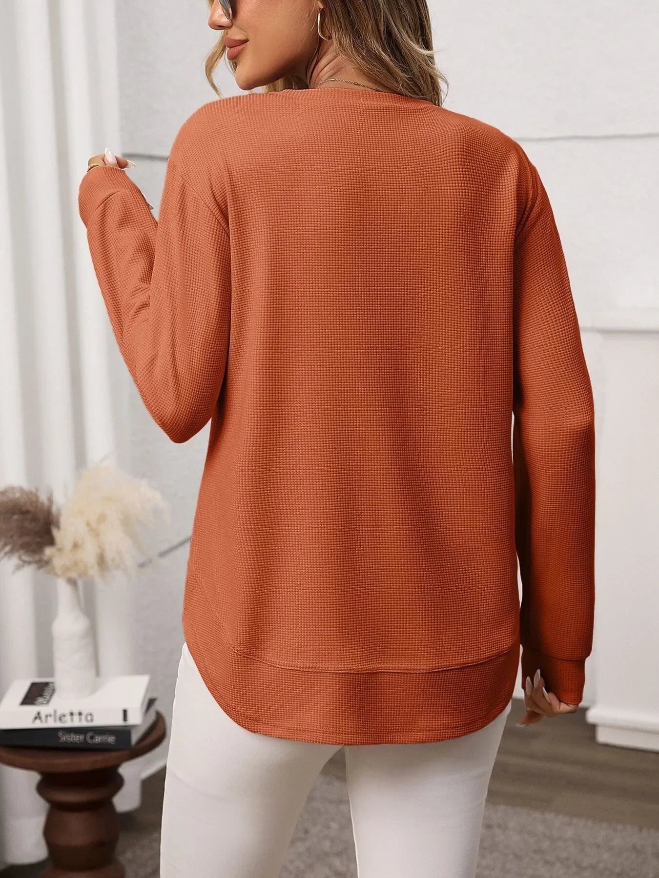 Long Sleeve Round Neck T-Shirt - Southern Shores Clothing