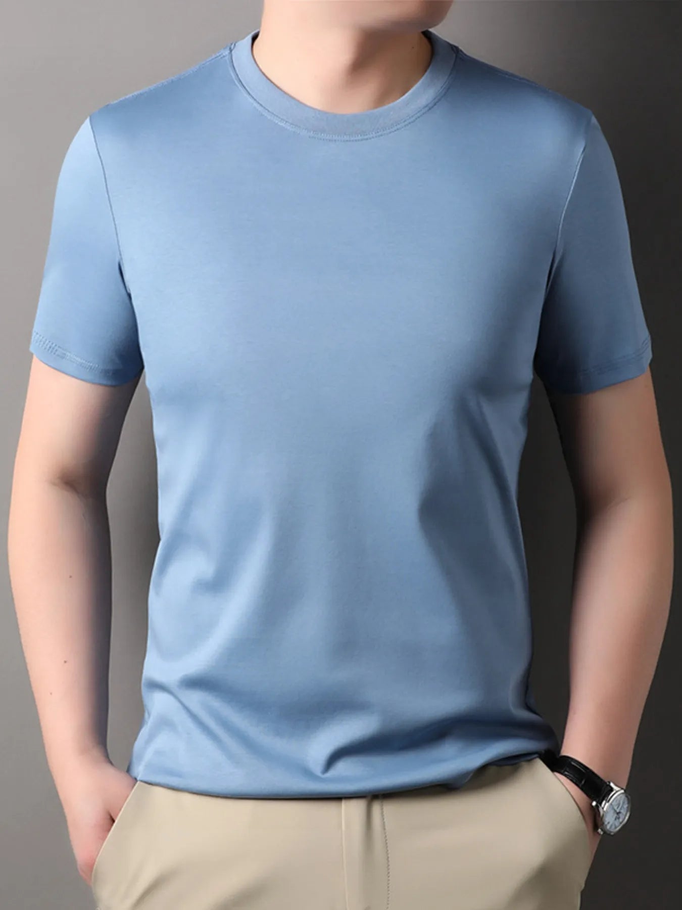 Men's Short Sleeve Crew Neck T-Shirt