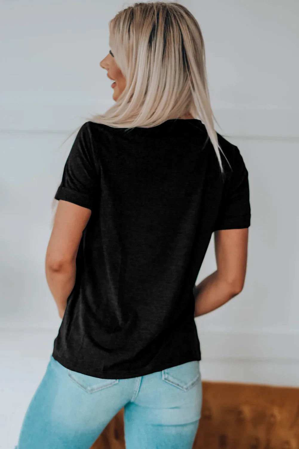 Nashville Music City Graphic Round Neck T Shirt - Southern Shores Clothing