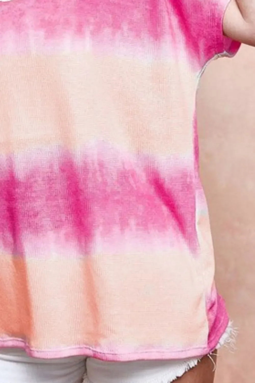 Soft Tie-Dye Hacci Knit Top With Relaxed Fit - Southern Shores Clothing