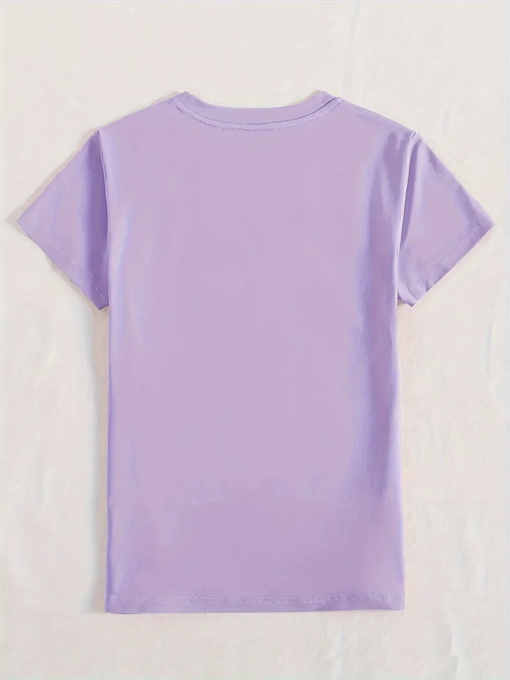 Letter Graphic Round Neck Short Sleeve T-Shirt - Southern Shores Clothing
