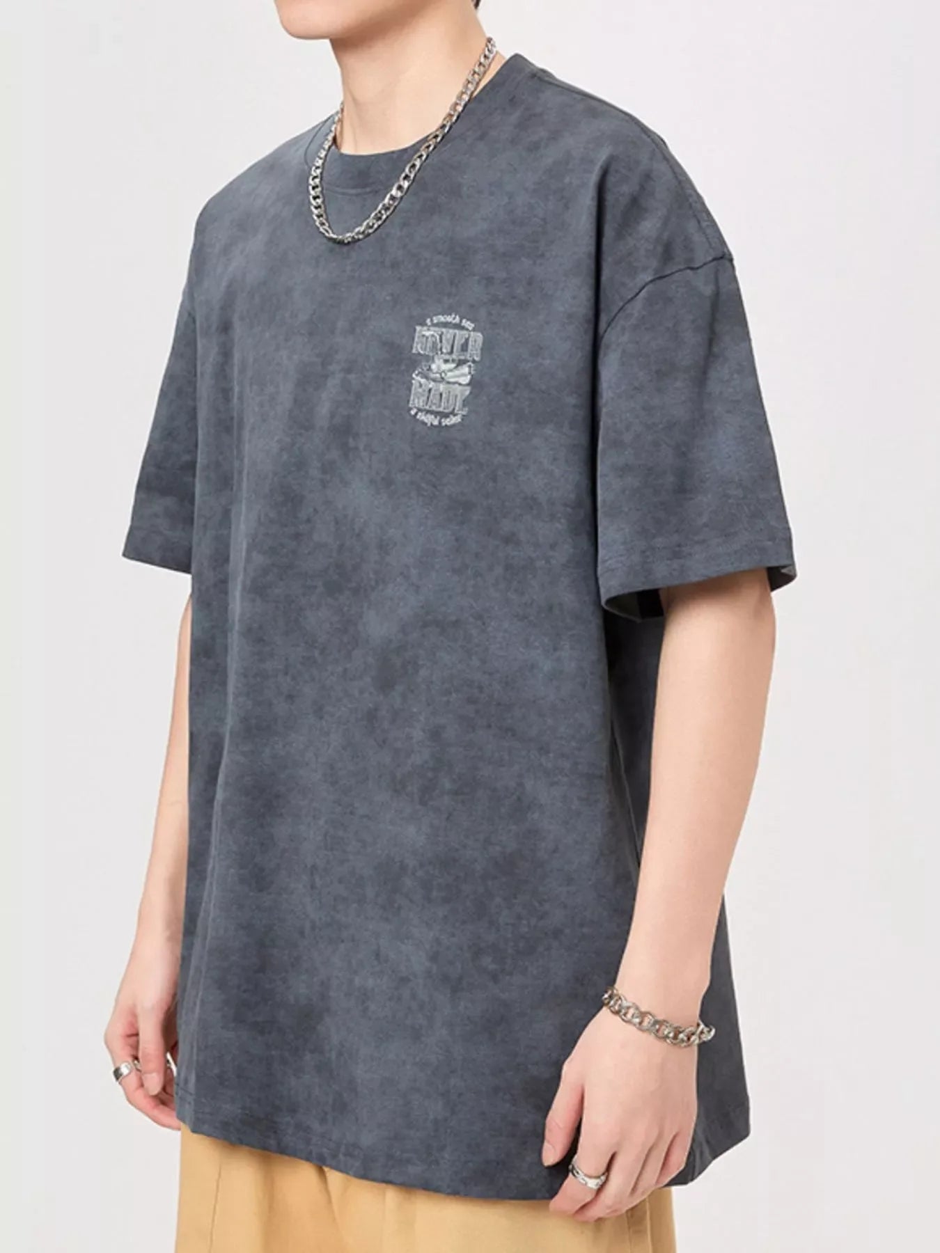 Plus Size Oversized Round Neck T Shirt, Relaxed Fit - Southern Shores Clothing