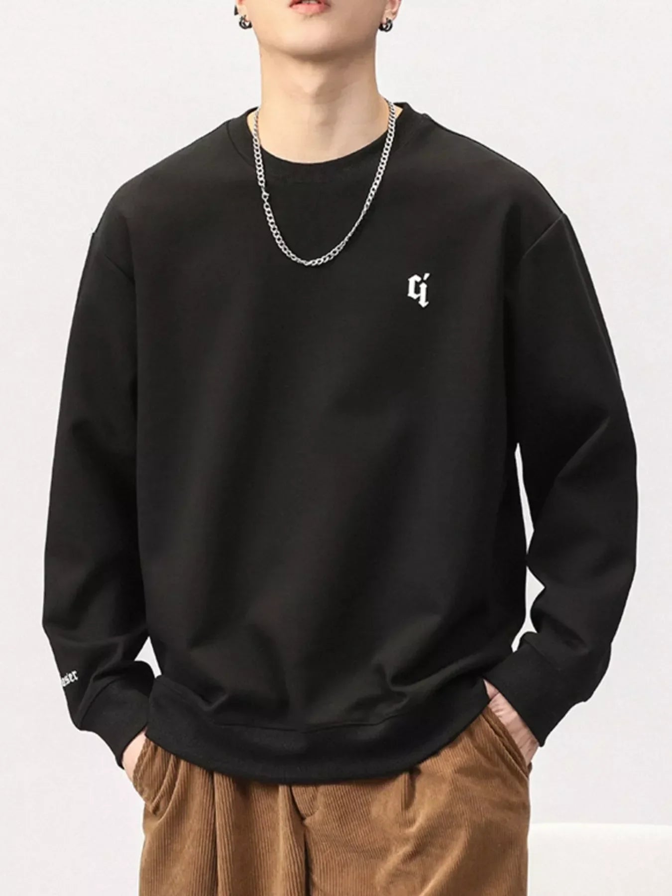 Relaxed Fit Plus Size Long Sleeve Sweatshirt - Southern Shores Clothing
