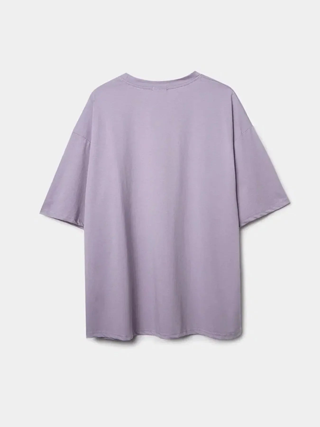 Oversized Round Neck Short Sleeve Tee With Relaxed Fit - Southern Shores Clothing