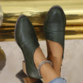 Point Toe Block Heel Pumps With Chain Detail - Southern Shores Clothing