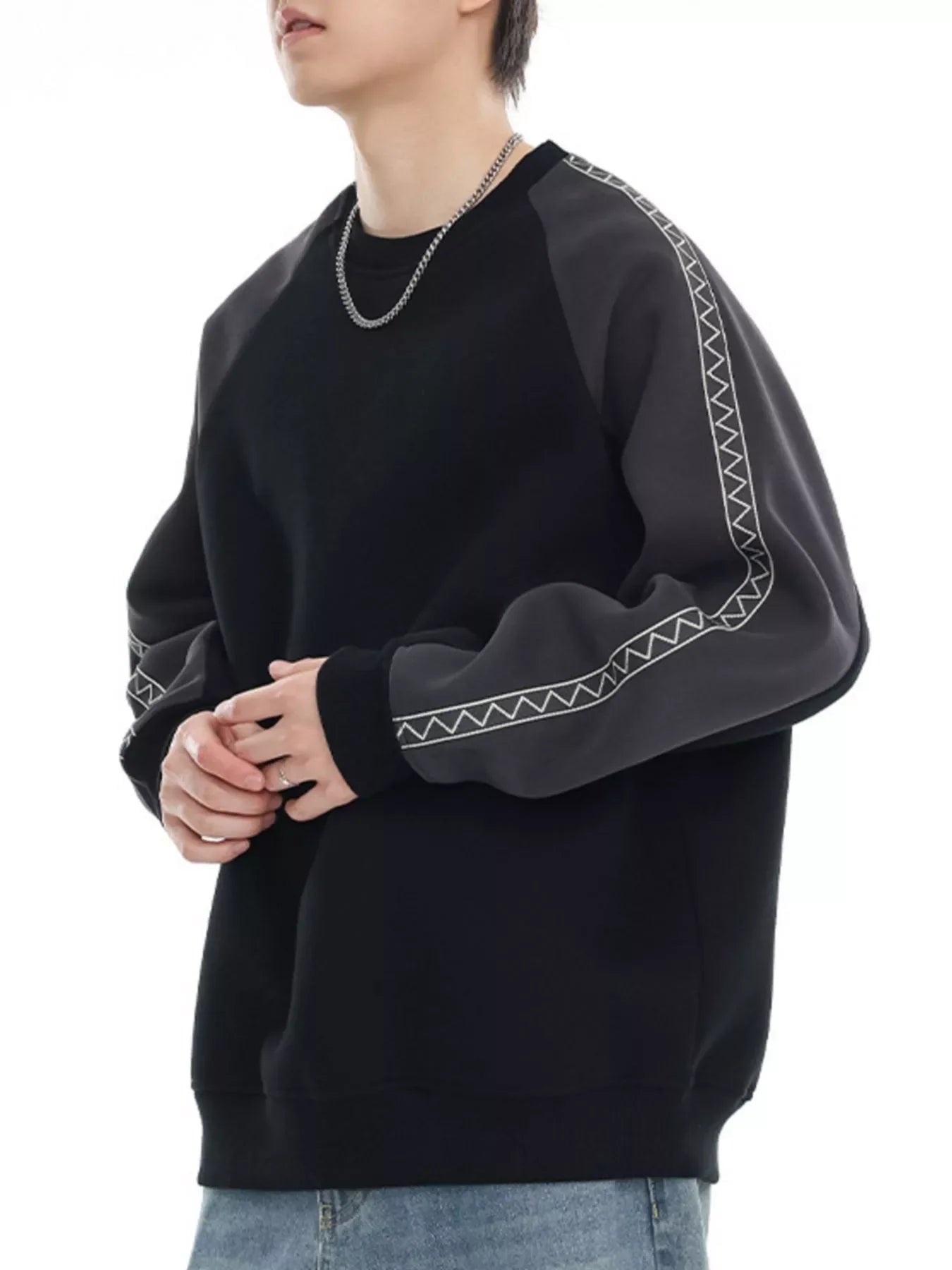Plus Size Raglan Sleeve Sweatshirt Casual Comfort - Southern Shores Clothing