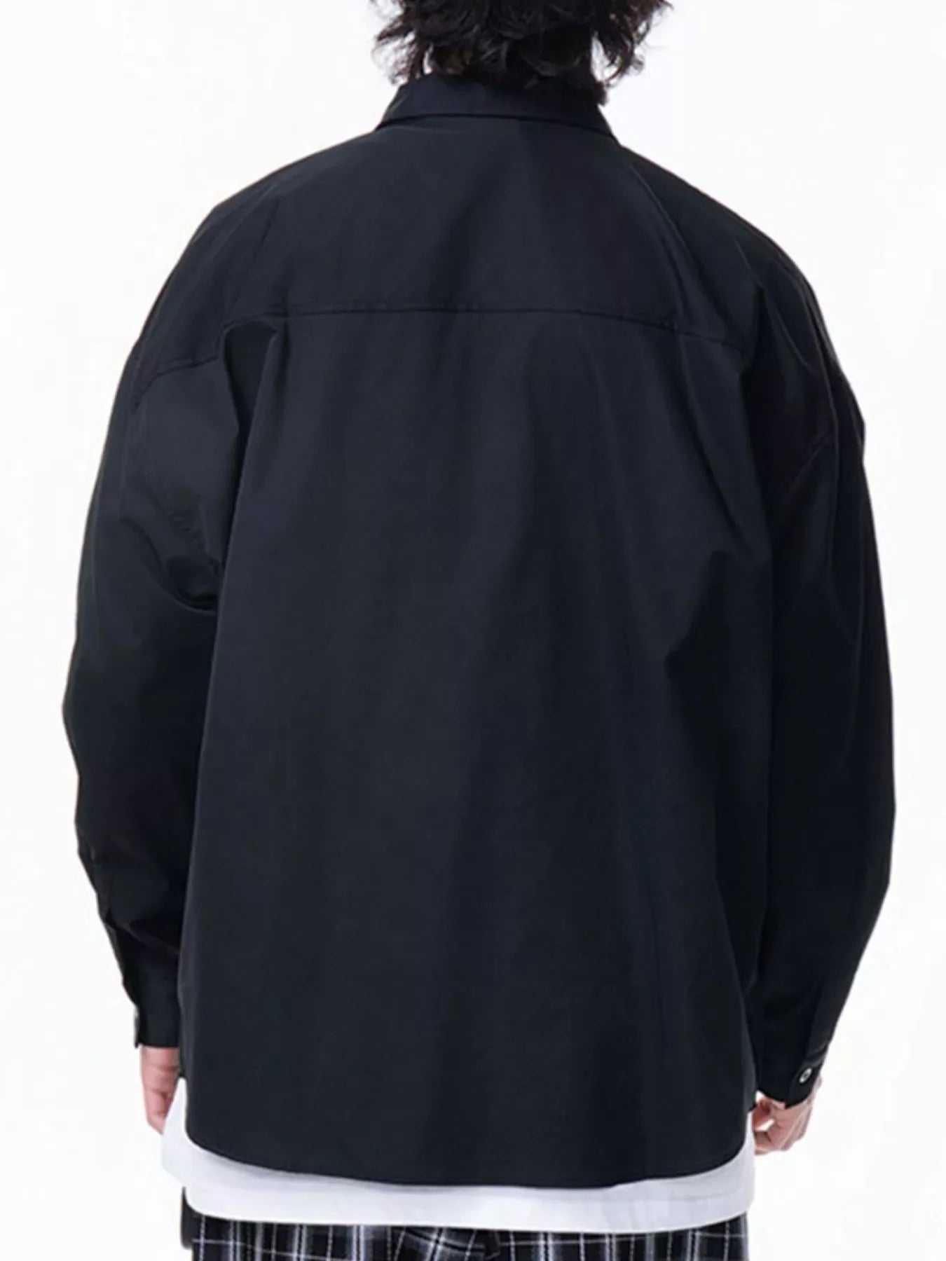 Plus Size Oversized Button Up Long Sleeve Shirt - Southern Shores Clothing