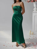 Ruched Tube Maxi Dress Coastal Everyday Style - Southern Shores Clothing