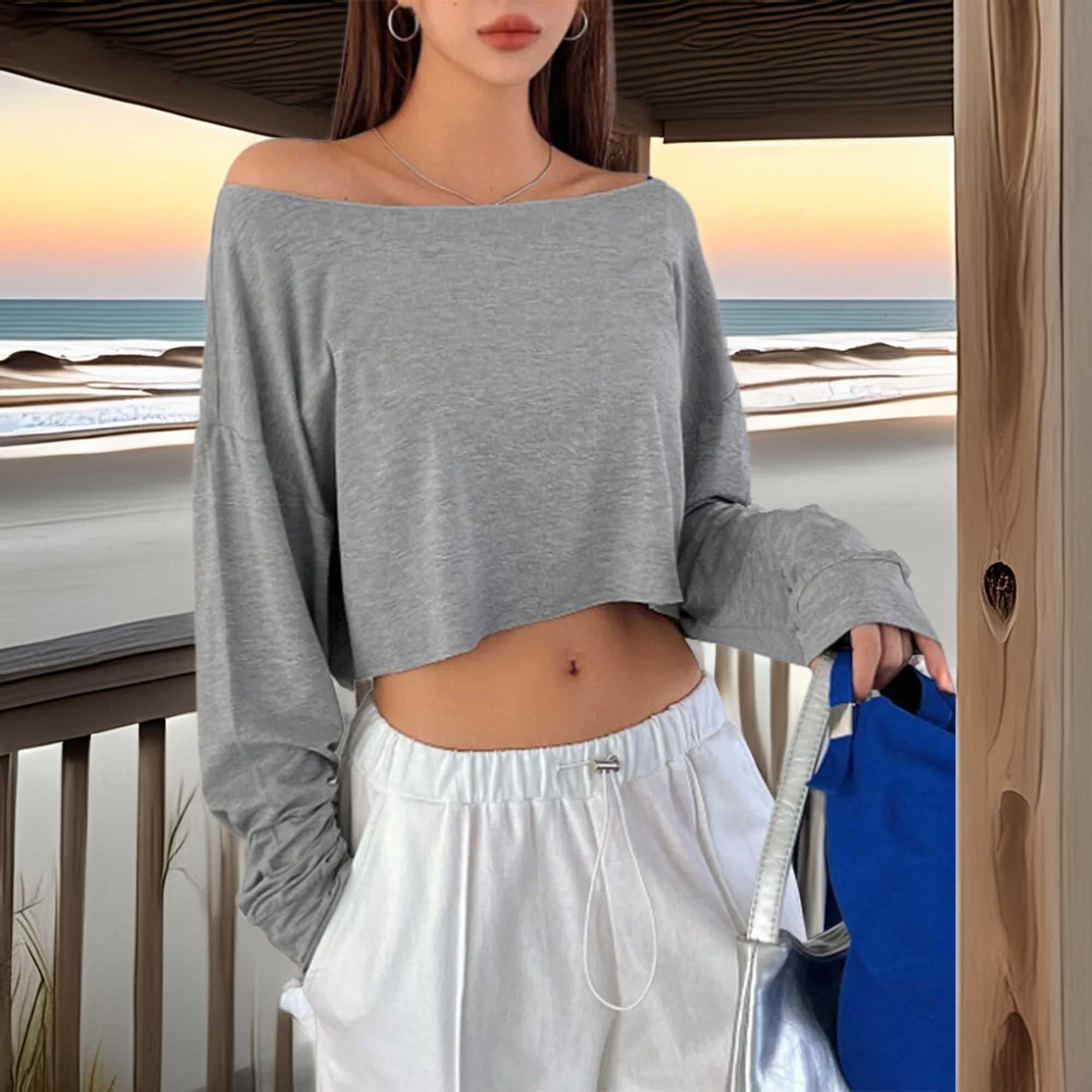 Boat Neck Long Sleeve T-Shirt - Southern Shores Clothing