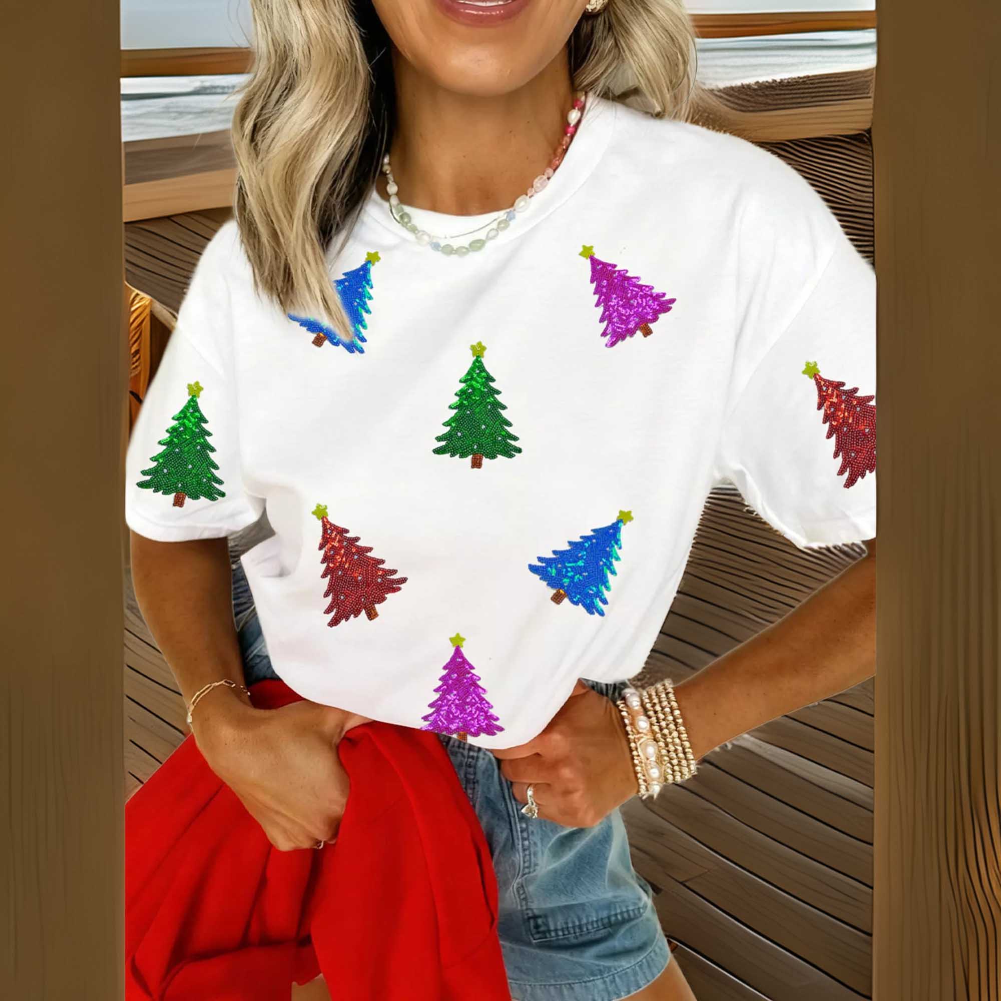 Christmas Tree Relaxed Fit T-Shirt