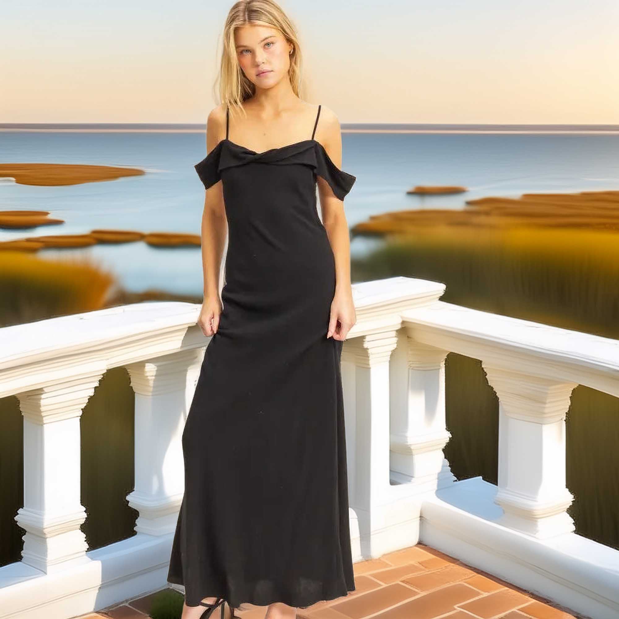 HYFVE Flattering Fit Cami Maxi Dress
