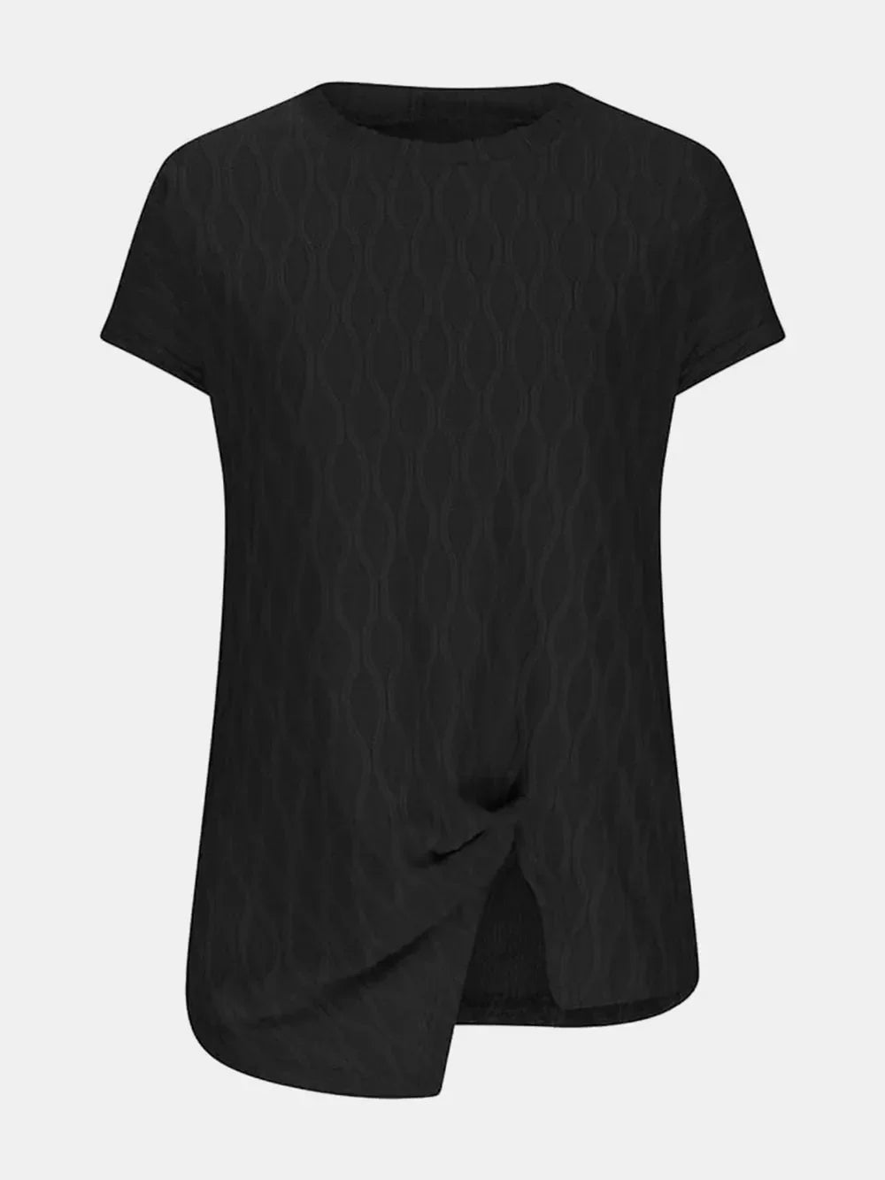 Full Size Round Neck Short Sleeve T-Shirt - Southern Shores Clothing