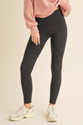 High Waisted Fleece Lined Leggings For Active Wear - Southern Shores Clothing