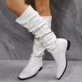 Slouchy Block Heel Ankle Boots Everyday Wear - Southern Shores Clothing