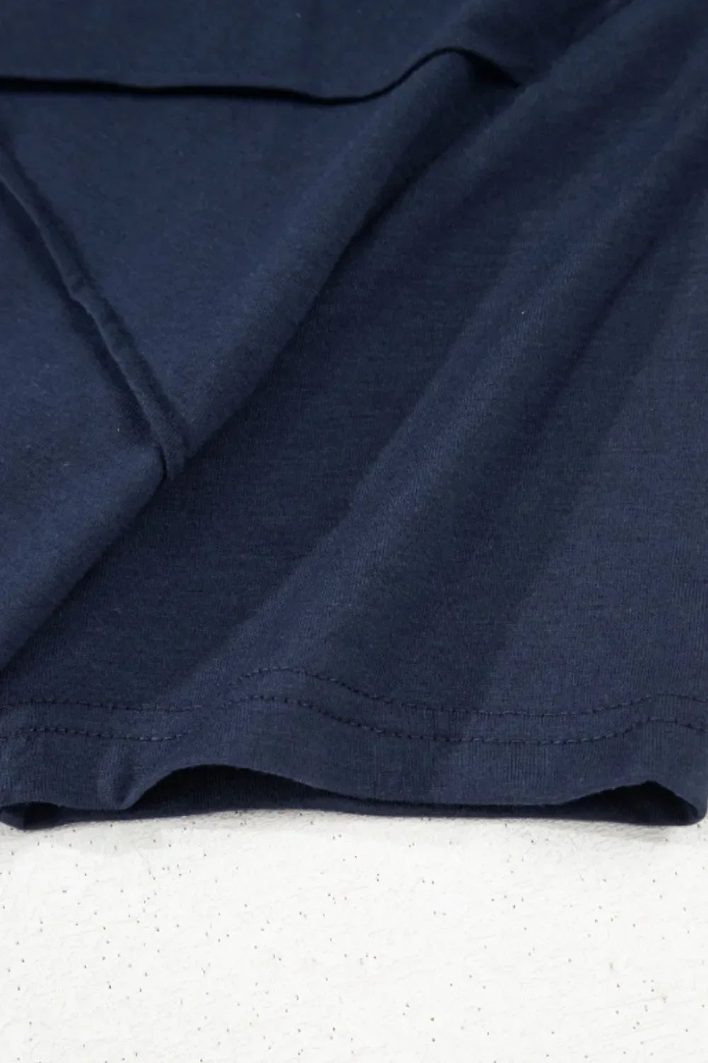 Solid Round Neck T Shirt With Moderate Stretch - Southern Shores Clothing