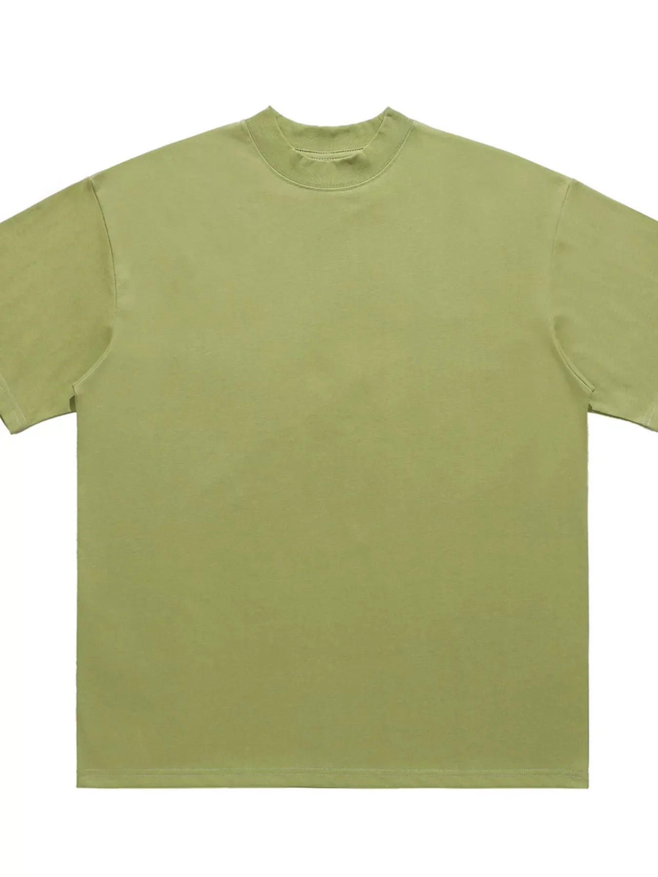 Oversized Crew Neck T Shirt Cotton Polyester Blend - Southern Shores Clothing