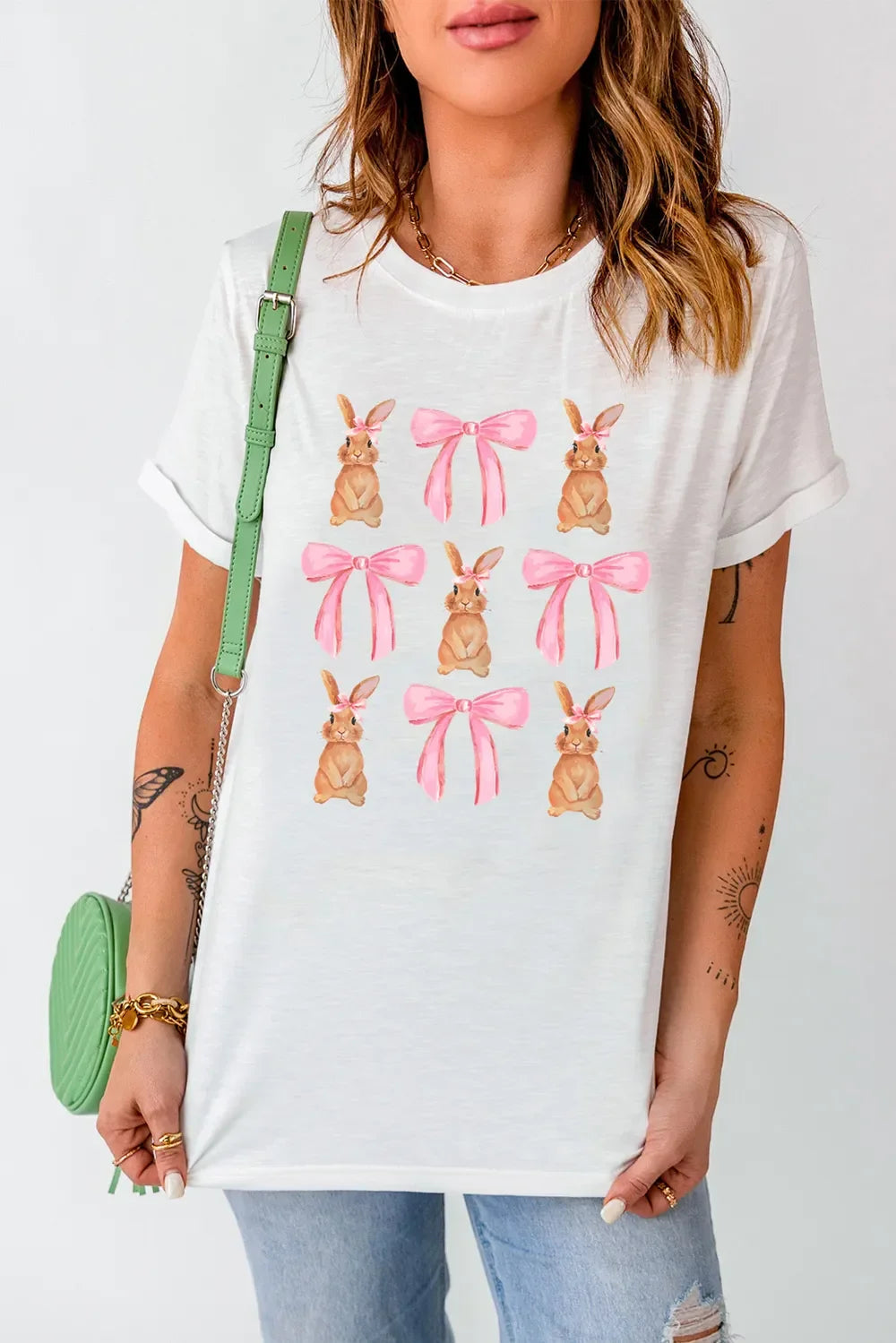 Round Neck Short Sleeve T Shirt Polyester Elastane Blend - Southern Shores Clothing