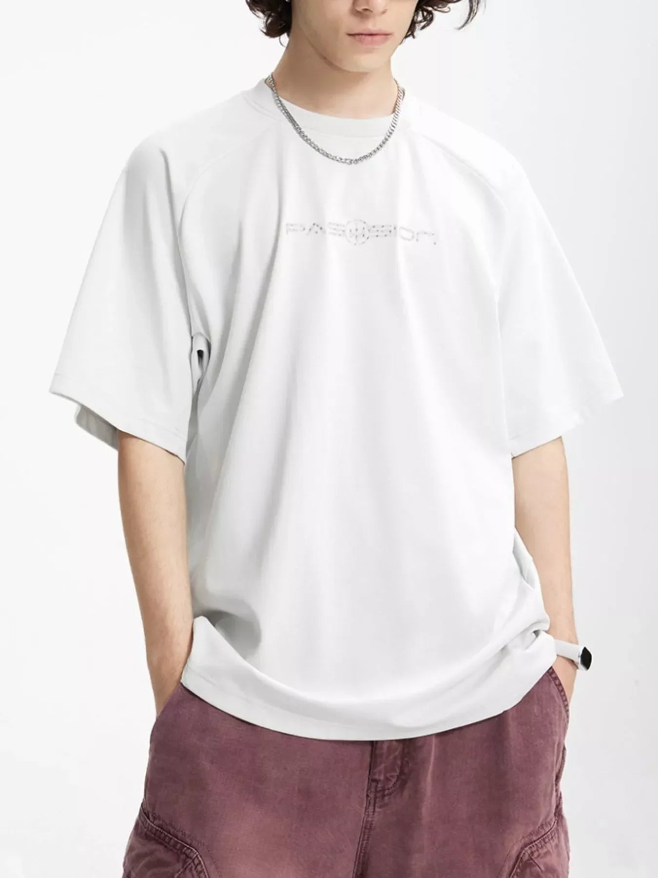 Slim Fit Round Neck T Shirt With Stretchy Fabric - Southern Shores Clothing