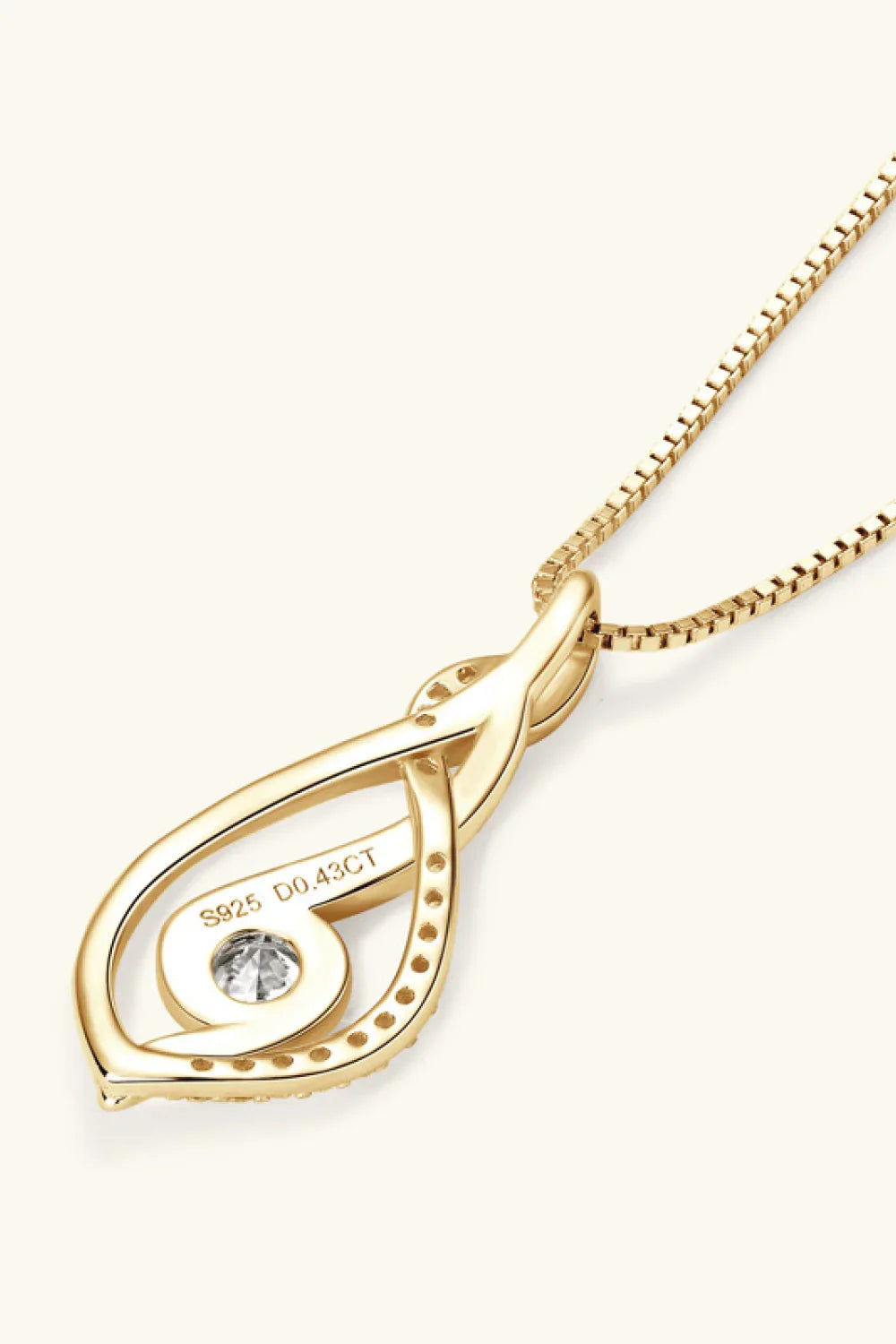 Minimalist Moissanite Sterling Silver Necklace - Southern Shores Clothing