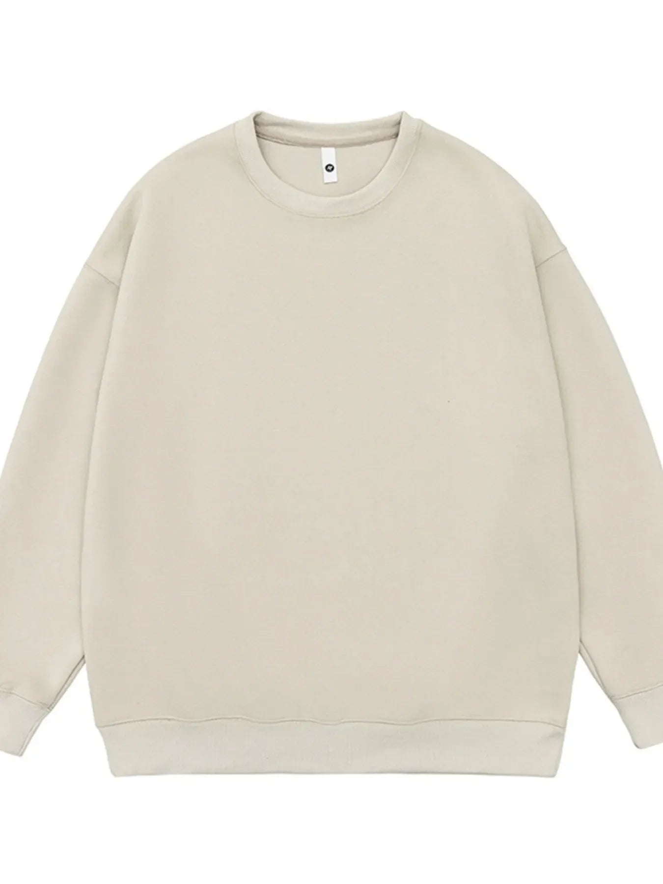Oversized Plus Size Cotton Spandex Round Neck Sweatshirt - Southern Shores Clothing