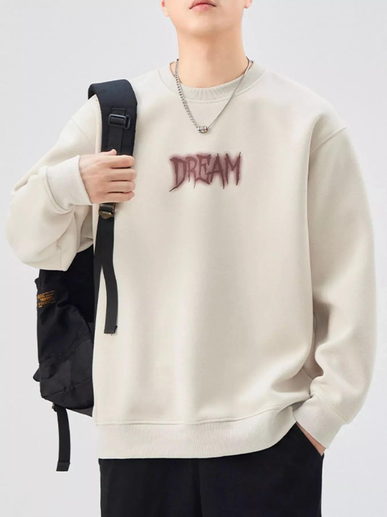 Plus Size Dropped Shoulder Crew Neck Sweatshirt - Southern Shores Clothing